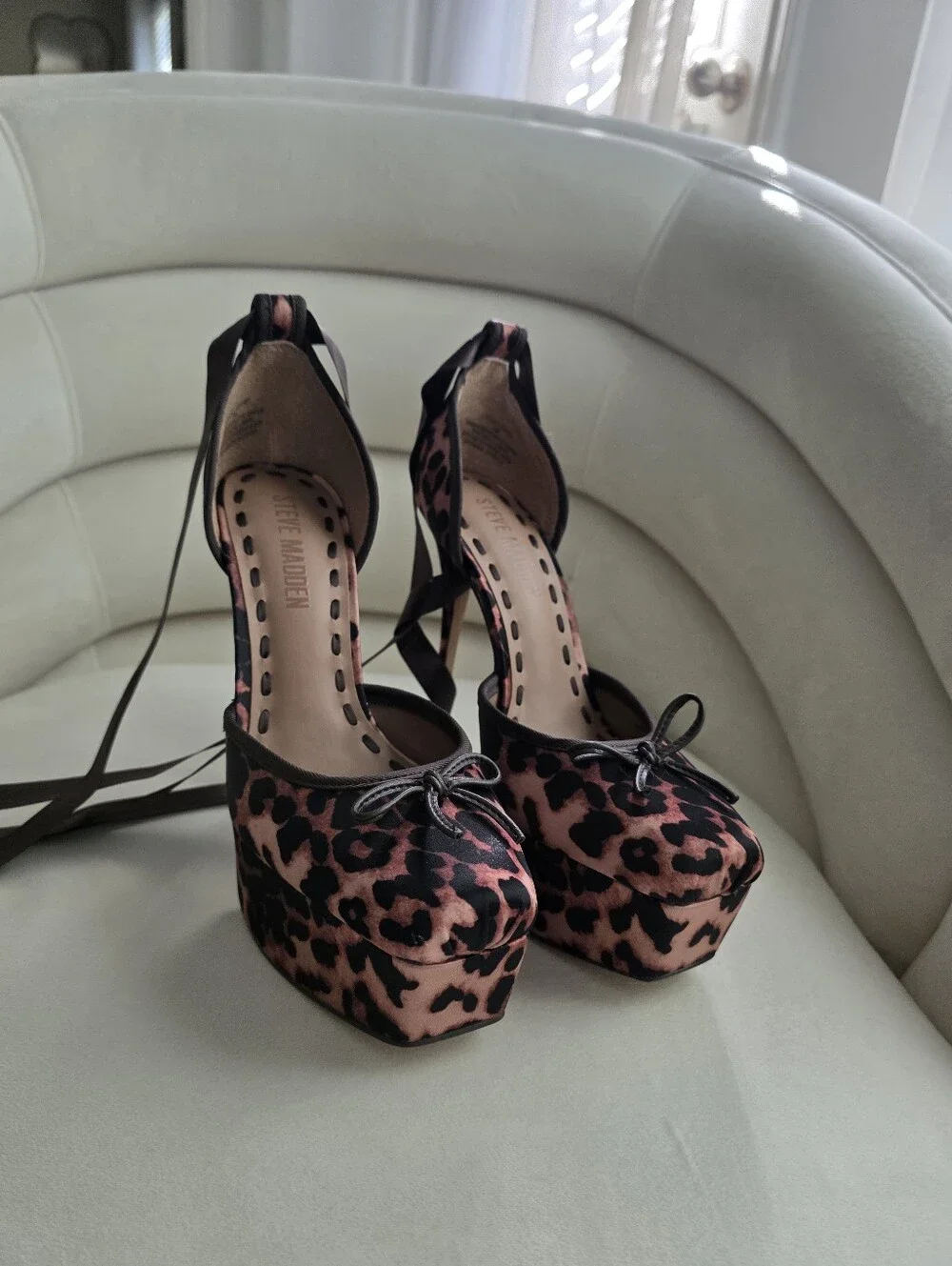Steve Madden Larina Ballet leopard heels